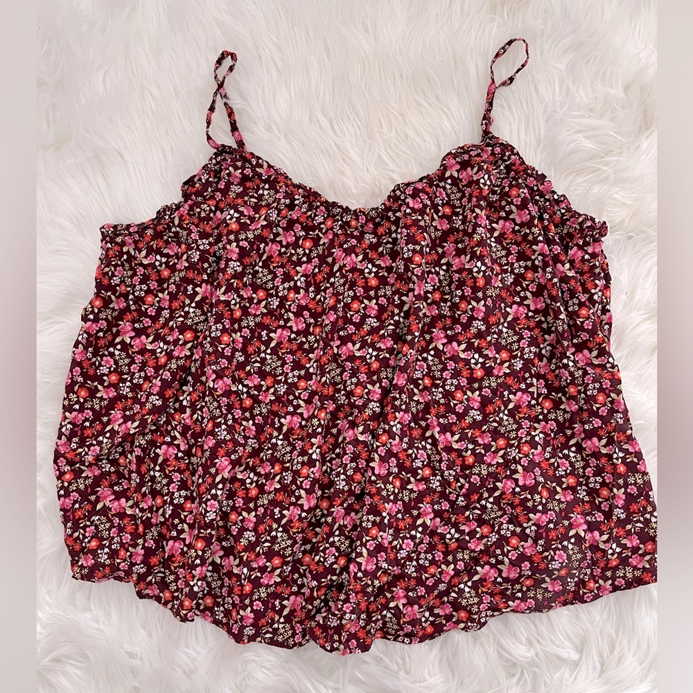 Floral Print Tank Top